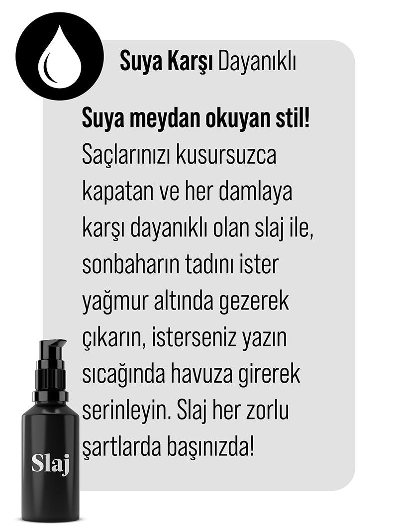 Slaj Kalıcı Saç Kapatıcı Losyon 50ml x 3 Şişe 150 ml (Avantajlı Paket)