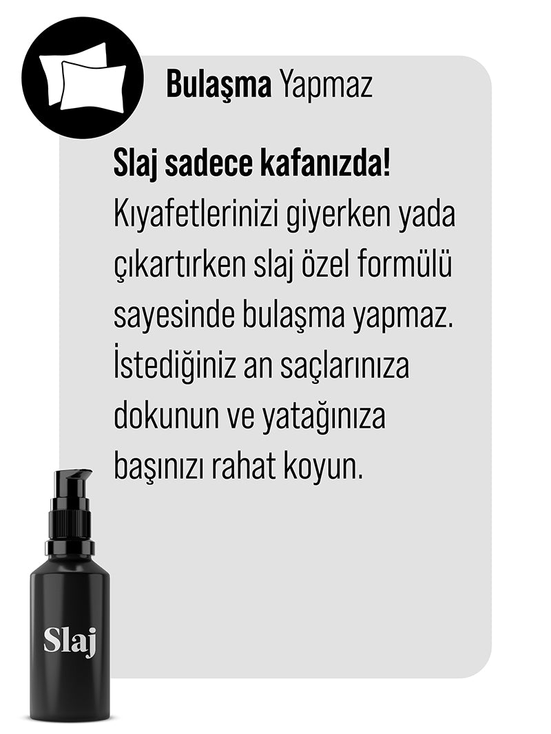 Slaj Kalıcı Saç Kapatıcı Losyon 50ml x 3 Şişe 150 ml (Avantajlı Paket)
