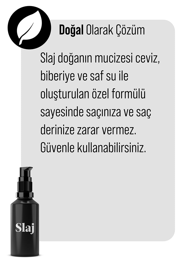 Slaj Kalıcı Saç Kapatıcı Losyon 50ml x 3 Şişe 150 ml (Avantajlı Paket)