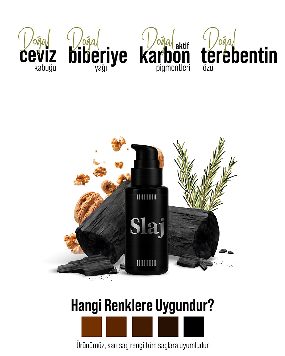2 Kutu Slaj Saç Kapatıcı