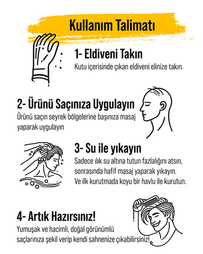 4 Kutu Slaj Saç Kapatıcı